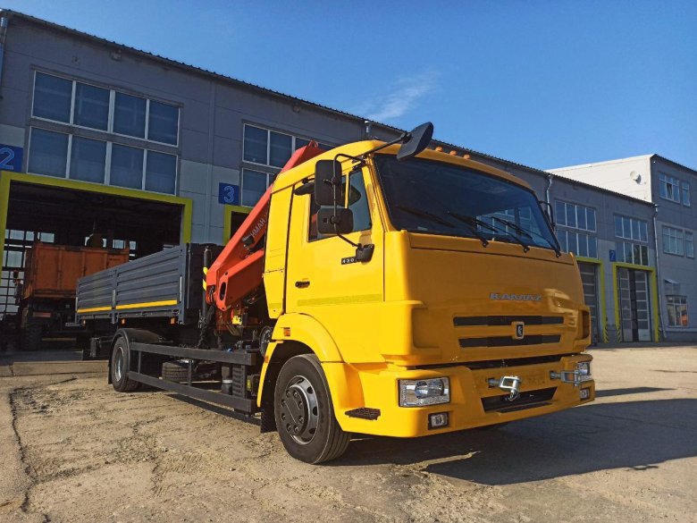 Кран манипулятор камаз