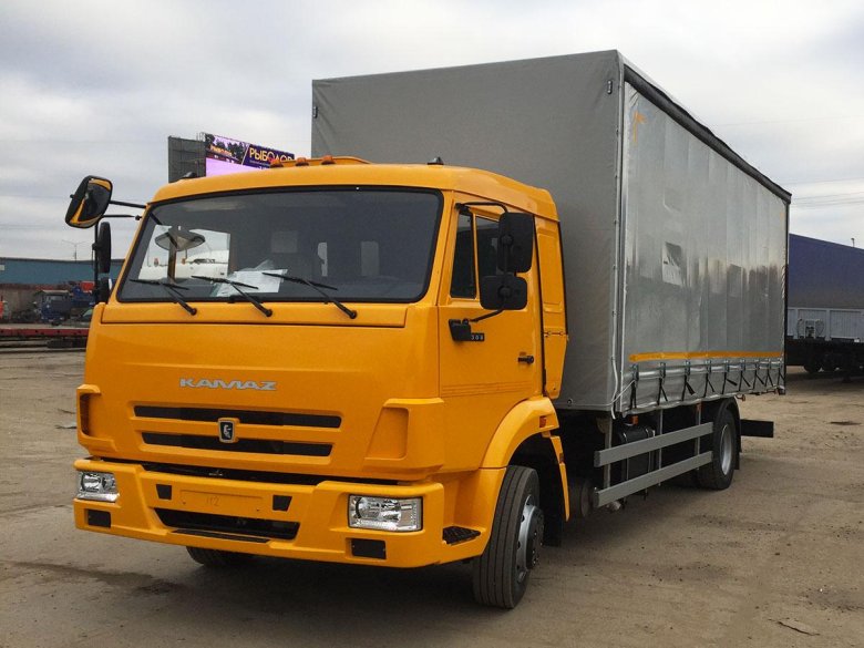 Тентованный камаз