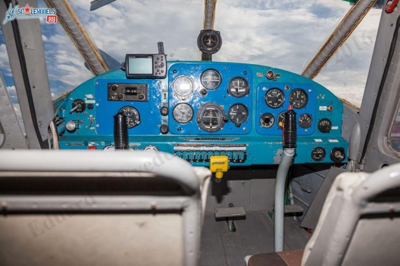 Ан-2 биплан кабина