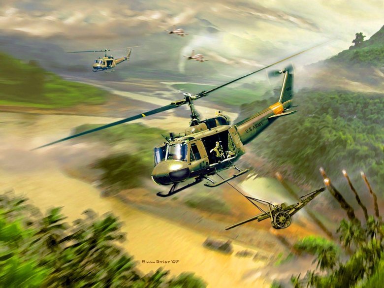 Bell uh 1 iroquois вьетнам
