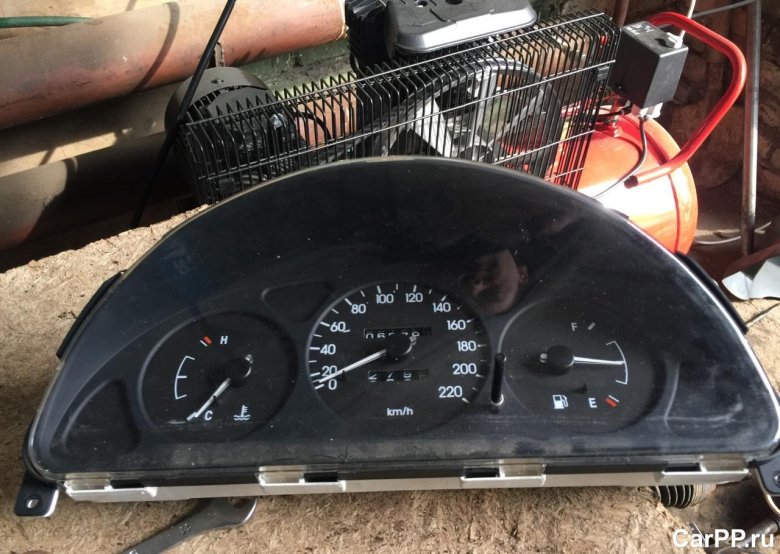 Приборная панель шевроле ланос