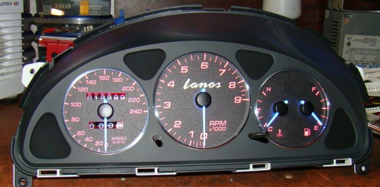 Панель приборов шевроле ланос 1.5