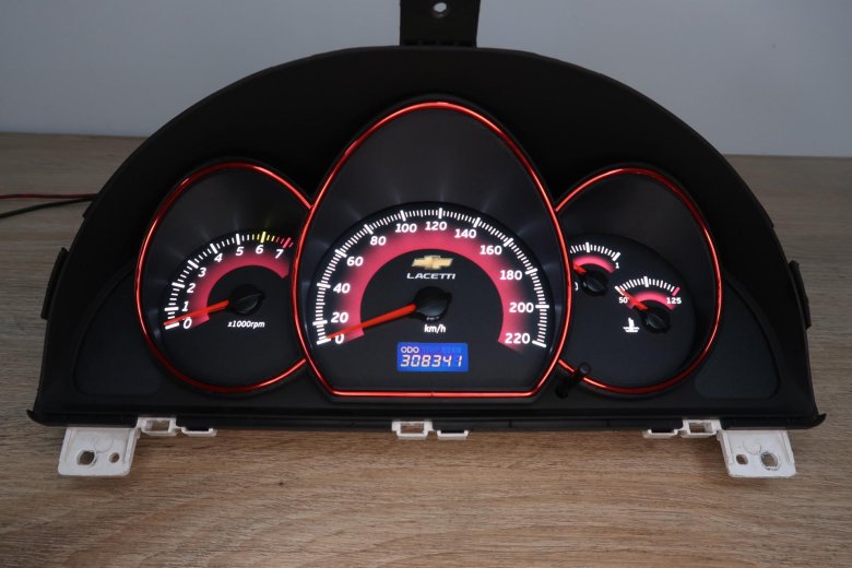 Щиток приборов шевроле авео т250