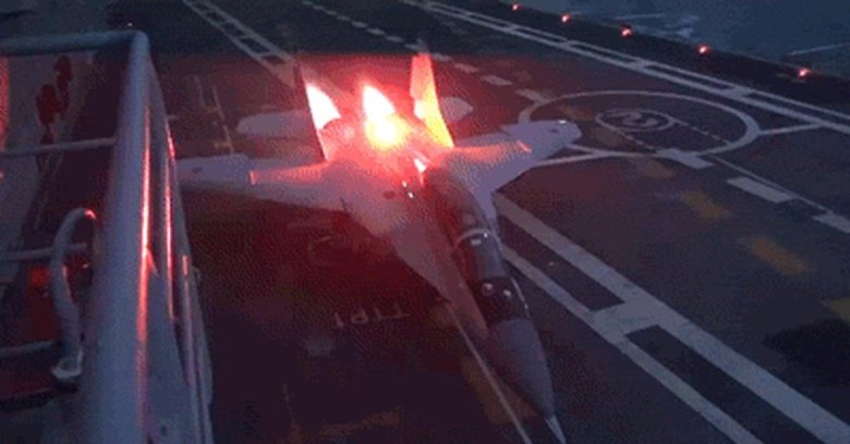 Миг 29к взлет с авианосца