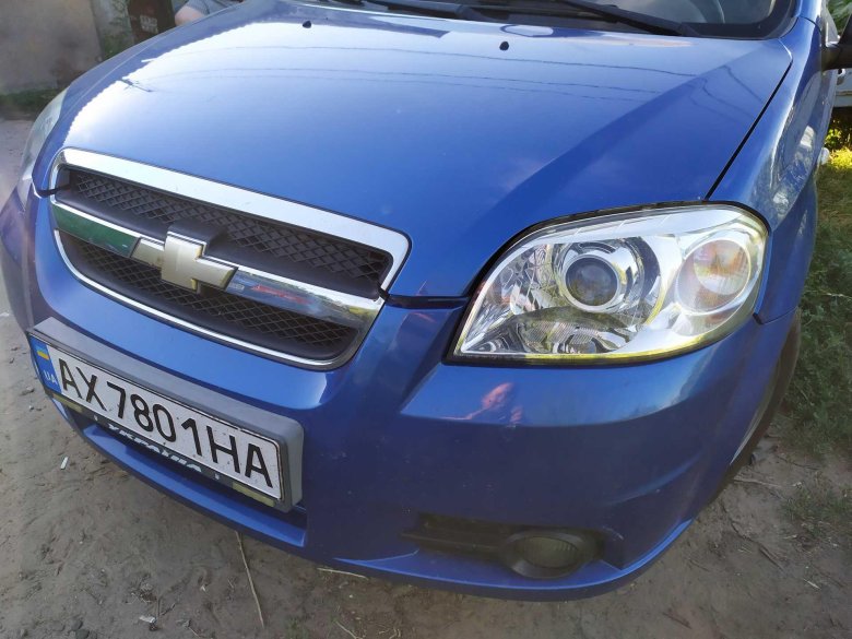 Реснички на chevrolet aveo t200