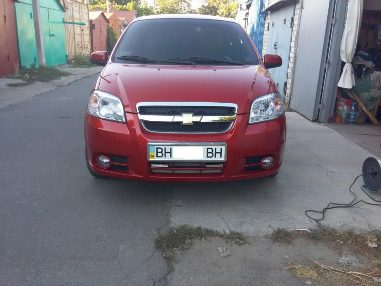 Противотуманки шевроле авео т300