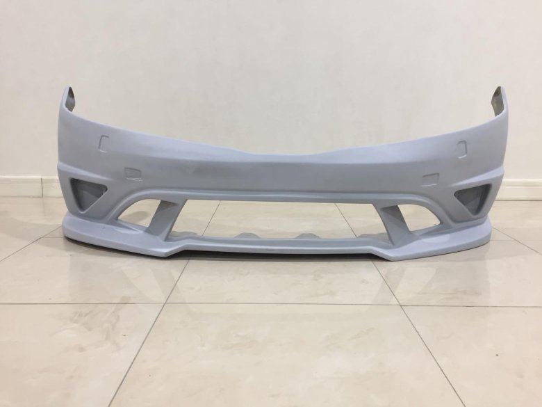 Передний бампер мерседес w204 2015