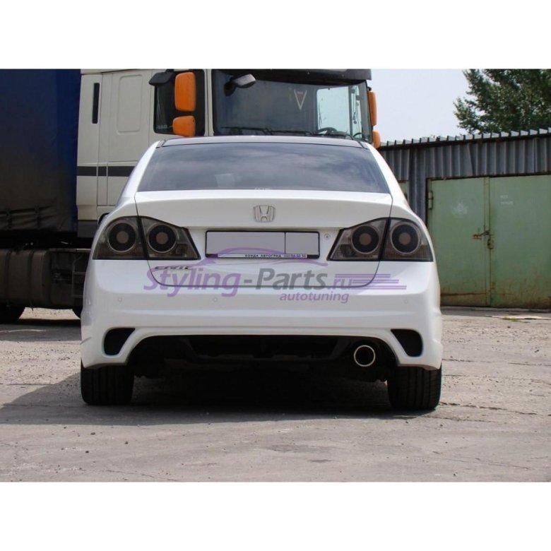 Бампер цивик 4д