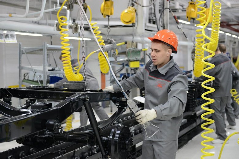 Сборочный конвейер уаз