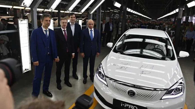 Липецкий завод электромобилей evolute