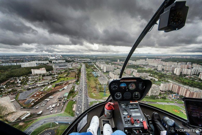 Полет на вертолете над санкт петербургом