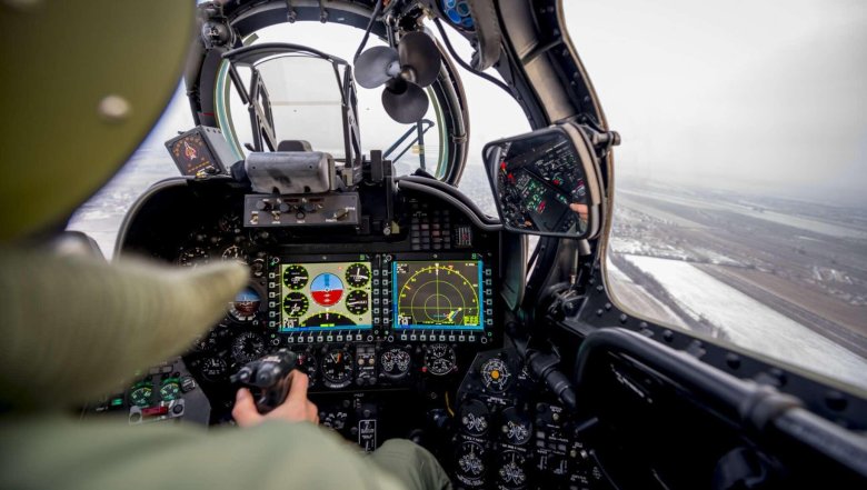 Ми-28 кабина штурмана