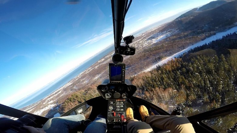 Полет на вертолете