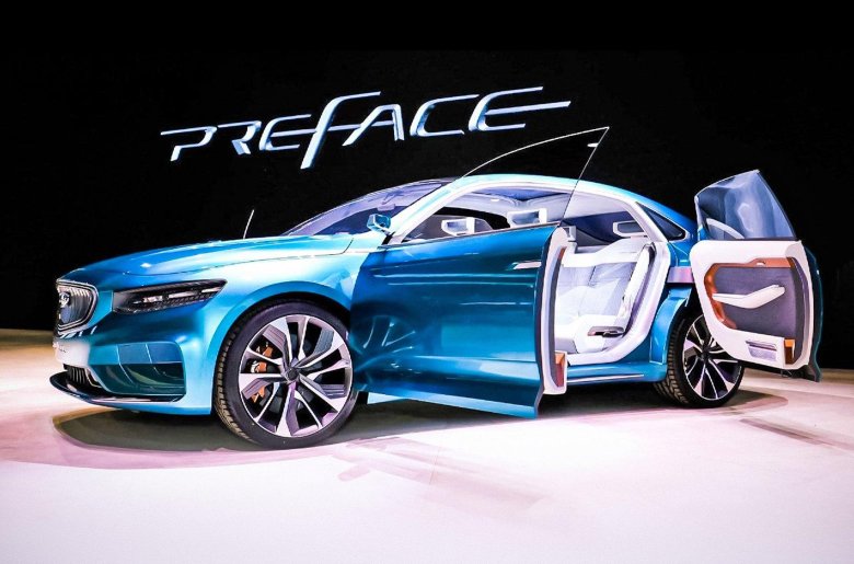 Новый седан geely preface