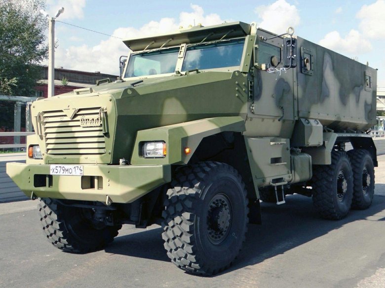 Бронеавтомобиль тайфун урал 63095