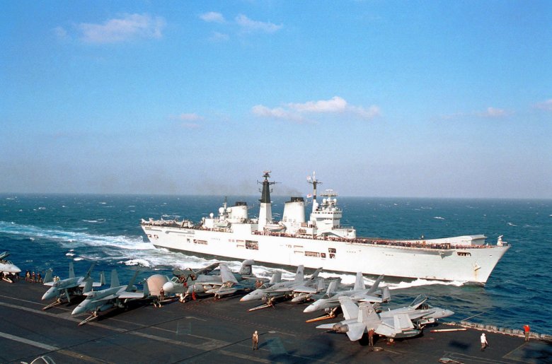 Invincible class aircraft carriers