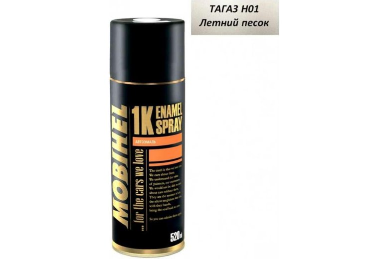 Базовая эмаль mobihel металлик