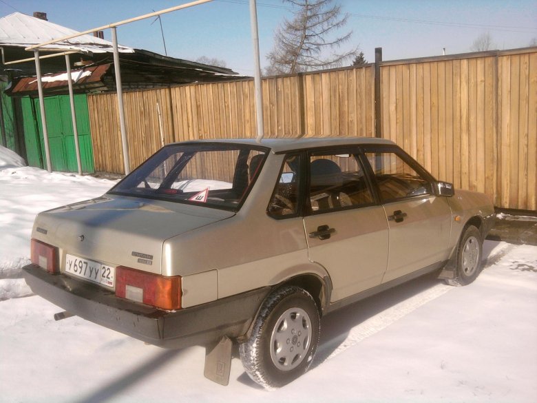 Ваз 21099 бежевый металлик