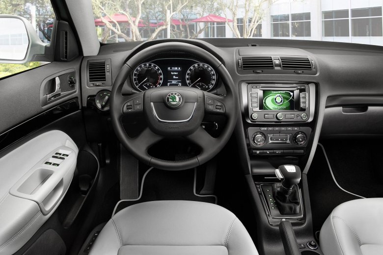 Шкода октавия а5 рестайлинг салон