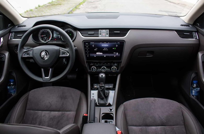 Škoda octavia 2017 салон