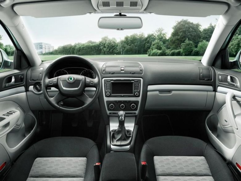 Skoda octavia a5 2013 салон