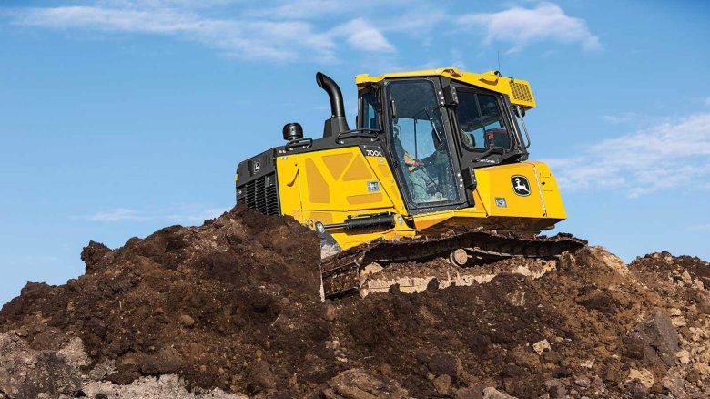 Бульдозер volvo