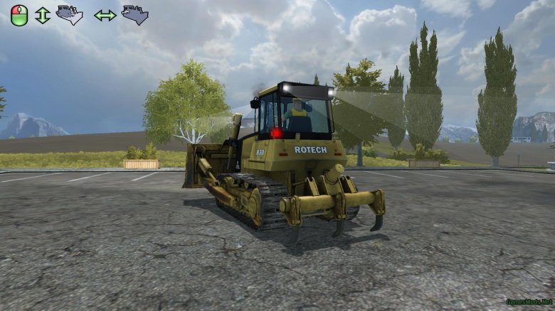 Бульдозер для фс 19
