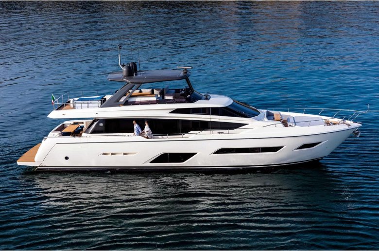 Ferretti yachts 670