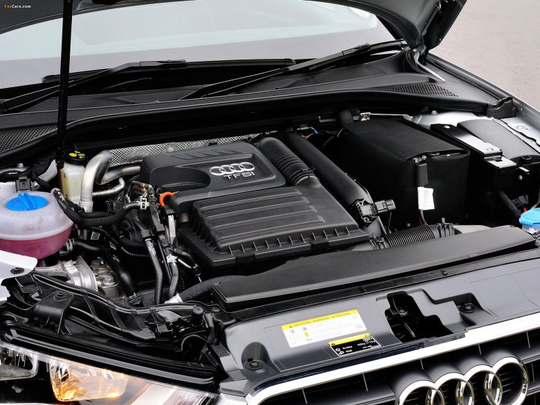 Моторный отсек audi a3