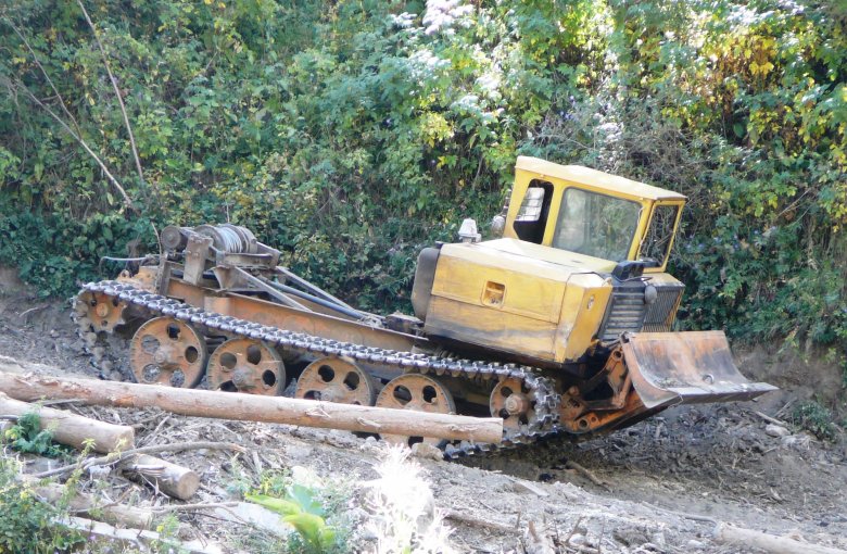 Тдт-55а трактор трелевочный