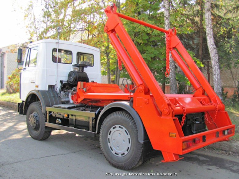 Бункеровоз ко-450-08 на маз 4380