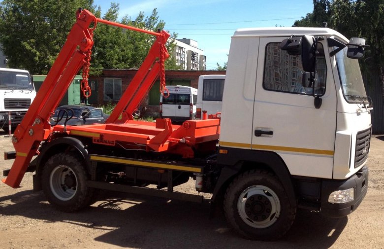 Контейнерный мусоровоз ко-450-11