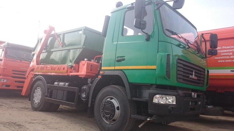 Бункеровоз маз 5340