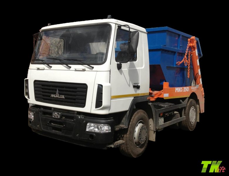 Маз мкс-3501 мусоровоз