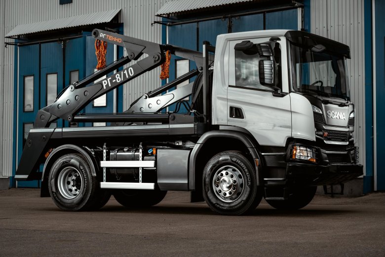 Скания p400 мультилифт