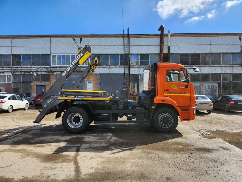 Бункеровоз камаз