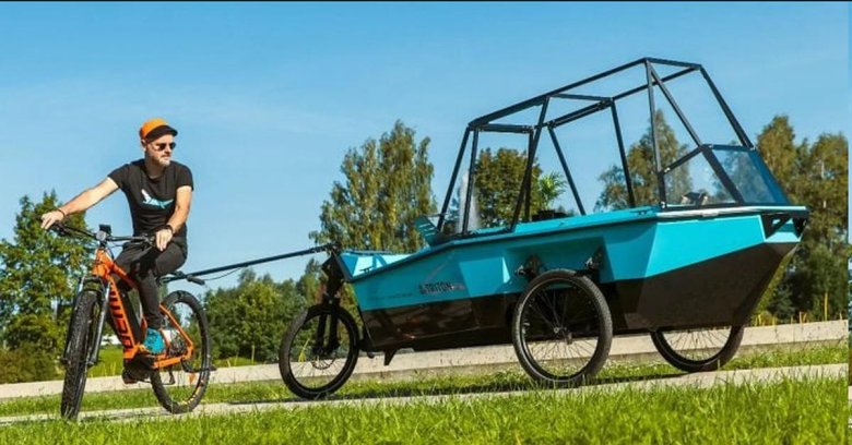 Bicycle trailer