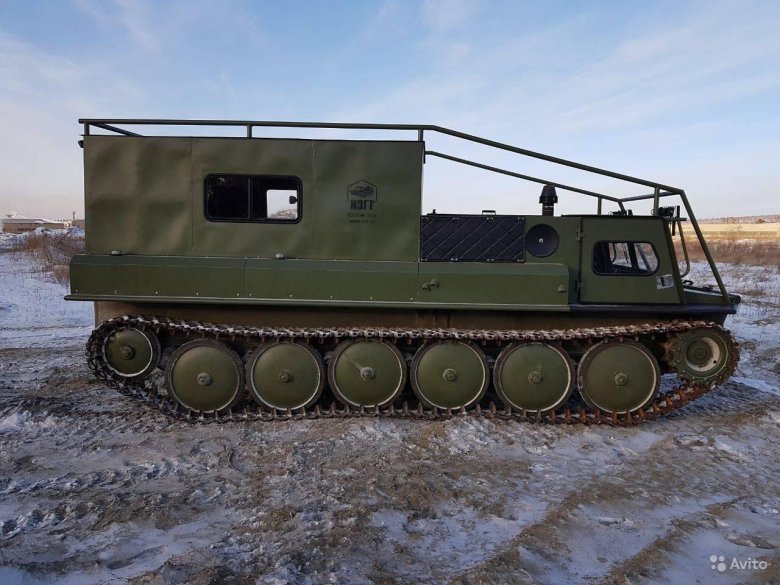 Гусеничный вездеход газ 34039