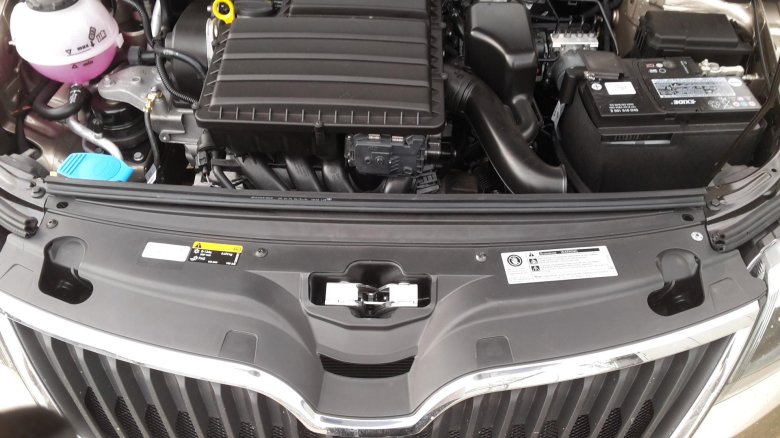 Шкода рапид 2020 под капотом