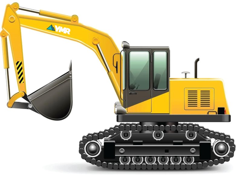 Строительная техника вектор