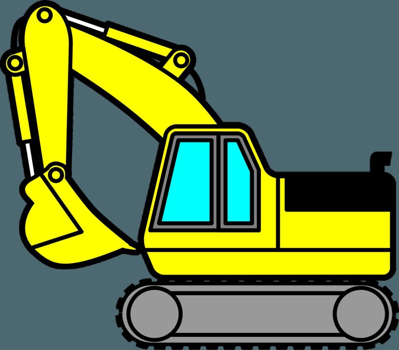 Рисунки экскаватора