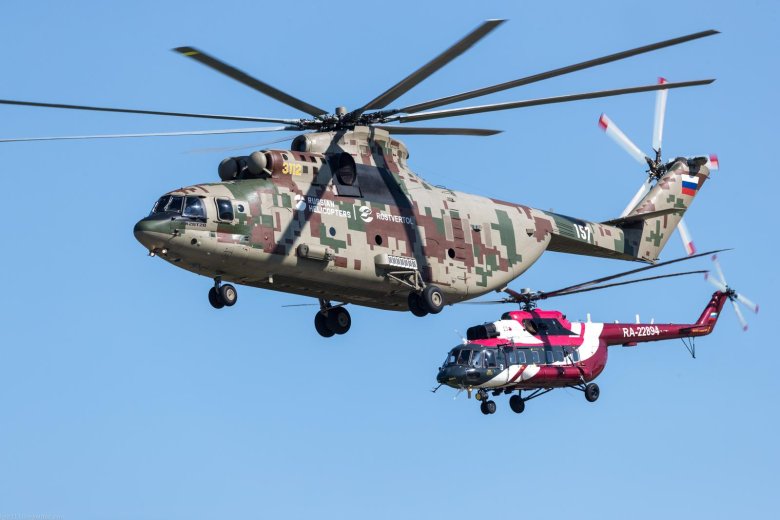 Транспортный вертолет ми 26