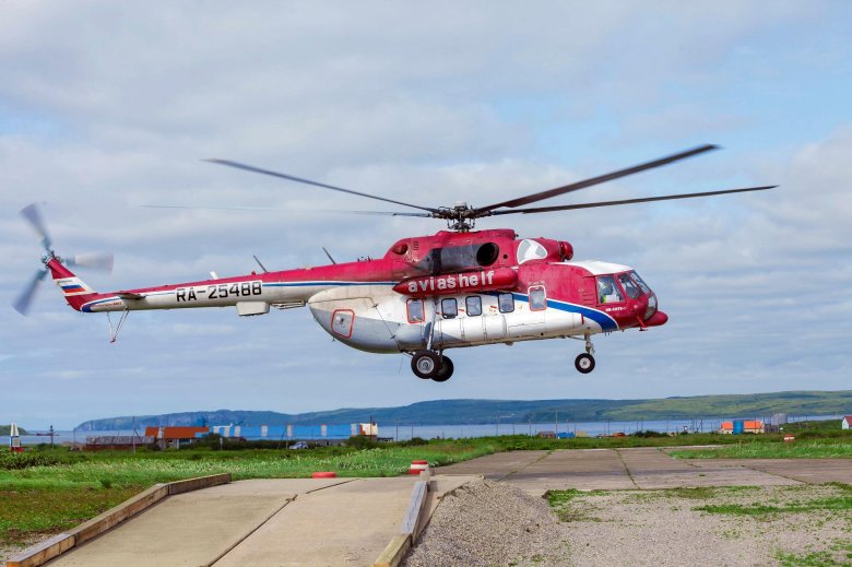 Пожарный вертолет ми 8
