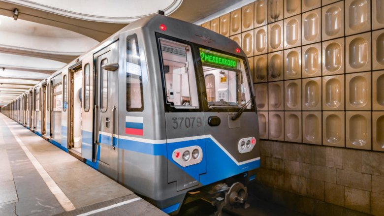 Москва вагон метро