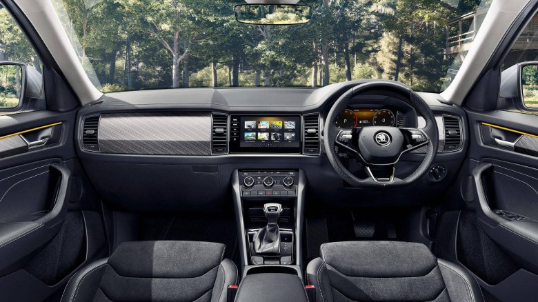 Skoda kodiaq салон