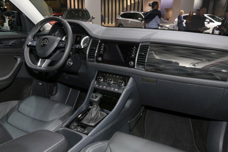 Skoda kodiaq 2025 салон