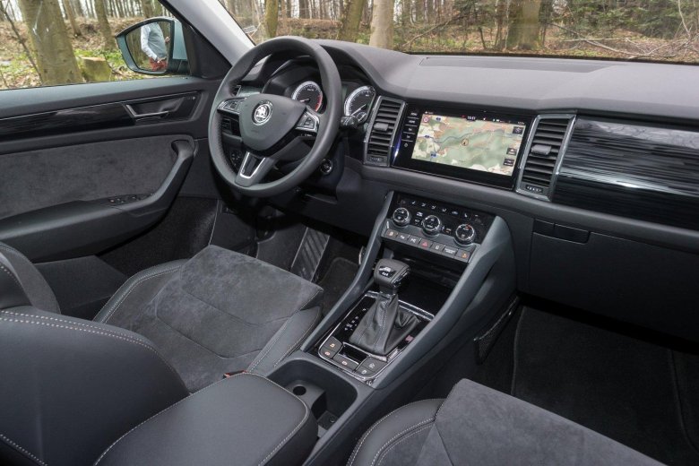 Skoda kodiak интерьер