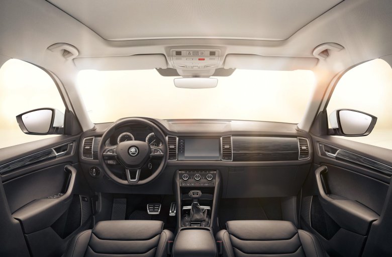 Skoda kodiaq 2023 салон