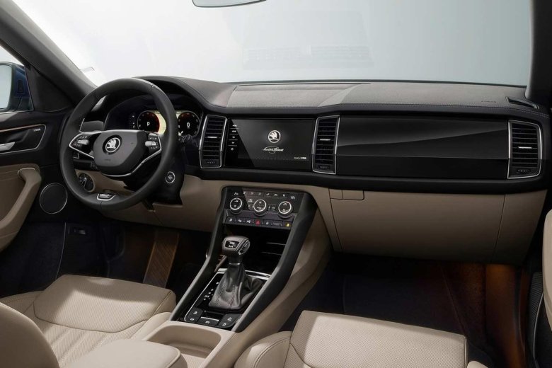 Skoda kodiaq салон