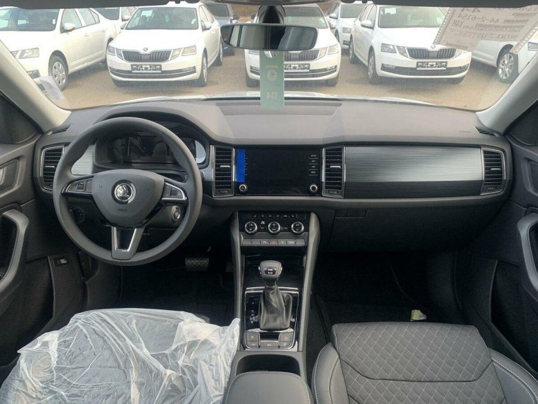 Skoda kodiaq 2021 салон